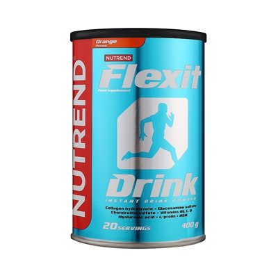Sąnarių priežiūrai Nutrend Flexit Drink Apelsinų skonio, 400 g