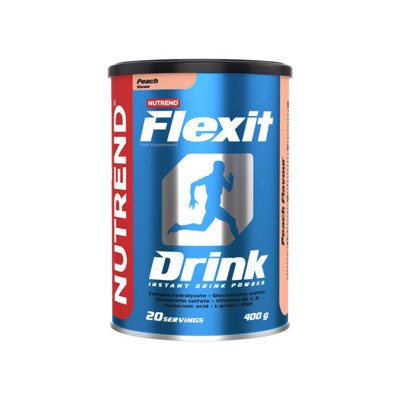 Sąnarių priežiūrai Nutrend Flexit Drink Persikų skonio, 400 g