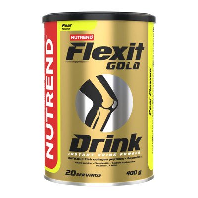 Sąnarių priežiūrai Nutrend Flexit Gold Drink Kriaušių skonio, 400 g