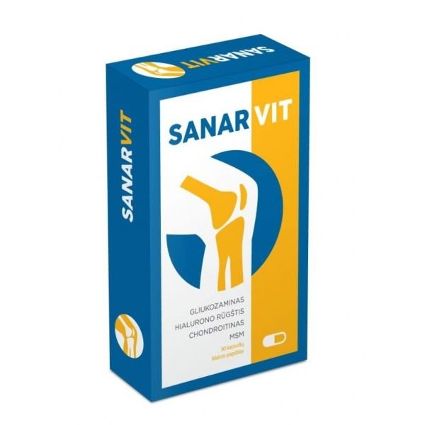 SANARVIT maisto papildas, 30 kaps.