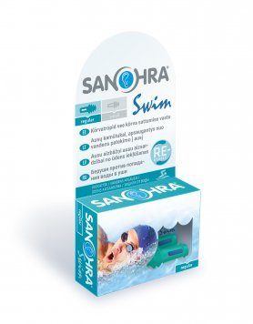 SANOHRA SWIM suaugusiems ausų kamštukai N2
