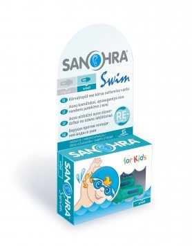 SANOHRA SWIM vaikams ausų kamštukai N2