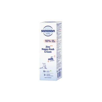 SANOSAN apsauginis kremas su cinku kūdikiams, 100 ml