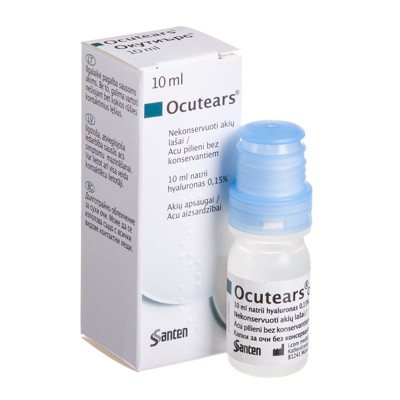 SANTEN OCUTEARS, lašai akims, 10 ml