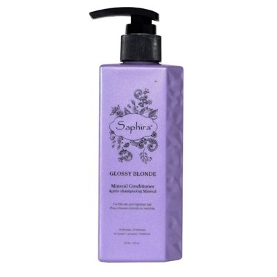 Saphira kondicionierius šviesiems plaukams Glossy Blonde, SAFGBC2, 250 ml