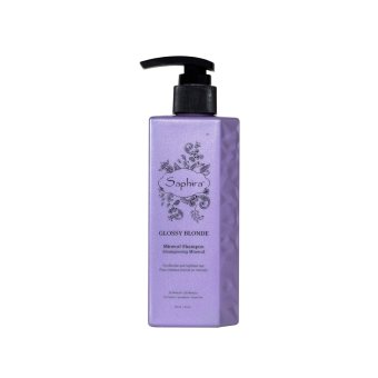 SAPHIRA šampūnas šviesiems plaukams GLOSSY BLONDE, 250 ml