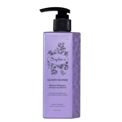 Saphira šampūnas šviesiems plaukams Glossy Blonde, SAFGBS2, 250 ml
