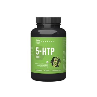 SAPIENS 5-HTP PRO, nuo ., 90 kapsulių, 12 m