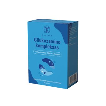 SAPIENS gliukozamino kompleksas, 30 tablečių