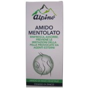 Sausas kremas prakaitavimui mažinti (pudra), ALPINO AMIDO MENTOLATO, ., 100 g