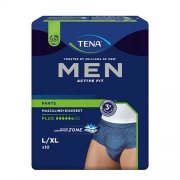 Sauskelnės kelnaitės vyrams TENA MEN PLUS, L/XL, 10 vnt