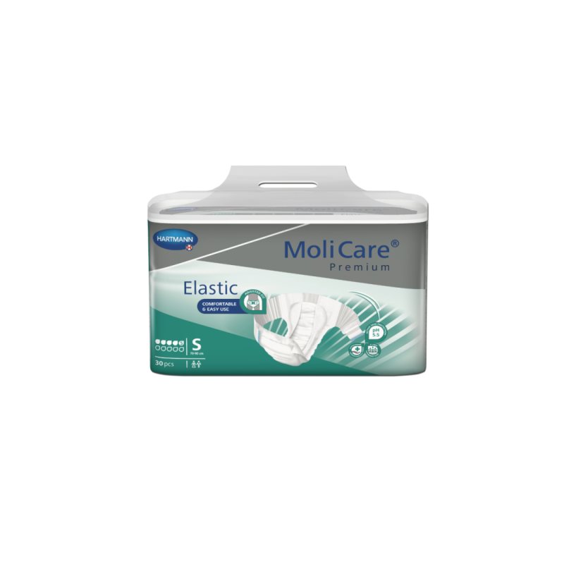 Sauskelnės MOLICARE Premium Elastic 5 lašai S N30