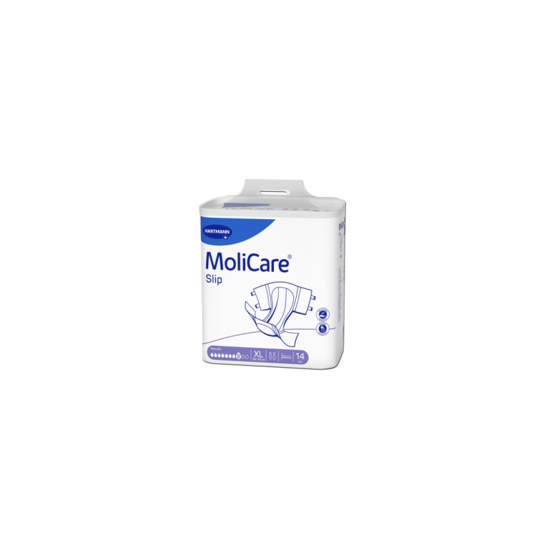 Sauskelnės MOLICARE Slip Super Plus 8 lašai (XL) N14