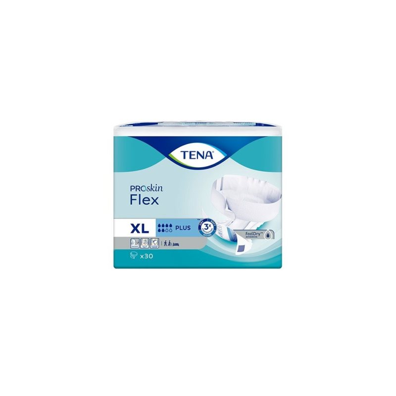 Sauskelnės TENA Flex Plus Extra Large N30