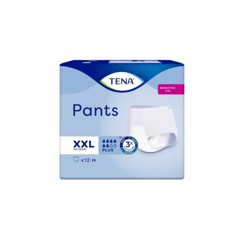 Sauskelnės TENA Pants Bariatric Plus (XXL) N12