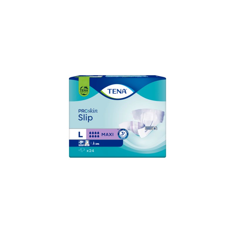 Sauskelnės TENA Slip Maxi Large (100-) N24, 150 cm