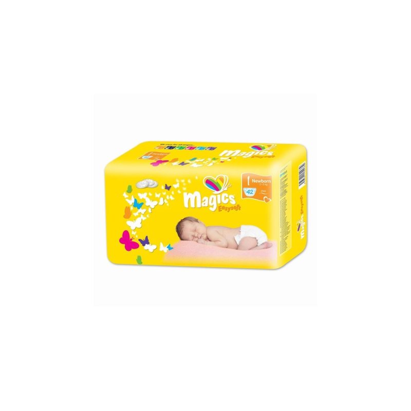 Sauskelnės vaik. MAGICS Easysoft Newborn (2-) N42, 5 kg