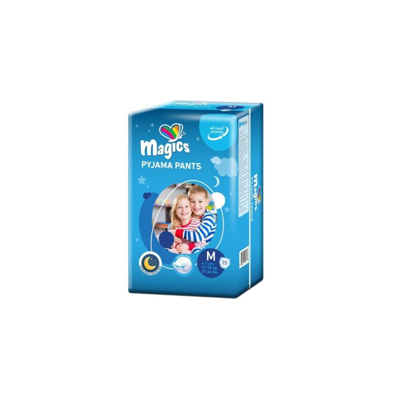 Sauskelnės vaik. MAGICS Pyjama Pants M (17-) N15, 30 kg
