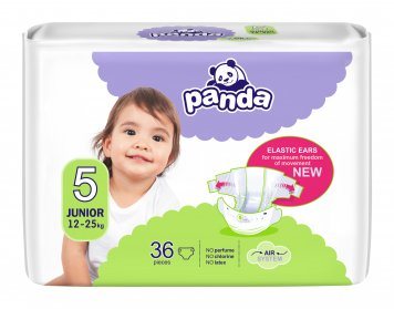 SAUSKELNĖS VAIKAMS PANDA JUNIOR 12- N36, 25 kg