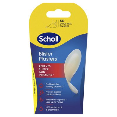 SCHOLL, dideli pleistrai užkulnių pūslelėms, 5 vnt