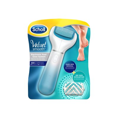 Scholl elektroninis pėdų priežiūros rinkinys Velvet Smooth