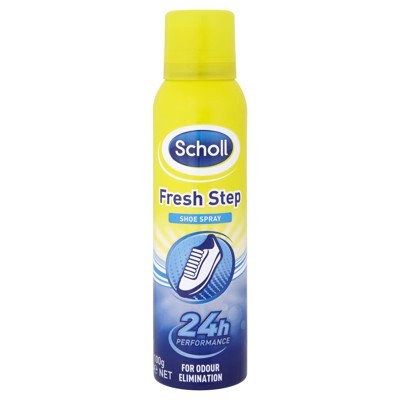 SCHOLL FRESH STEP, batų purškiamas dezodorantas, 150 ml