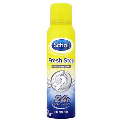 SCHOLL FRESH STEP, purškiamas pėdų antiperspirantas, 150 ml
