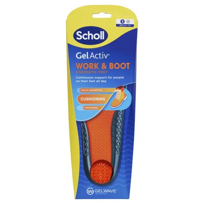 SCHOLL, geliniai vidpadžiai darbinei avalynei, dydis 35,5 - 40,5, 1 pora