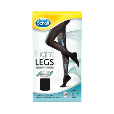 Scholl kompresinės pėdkelnės Light Legs 60 DEN, L dydis