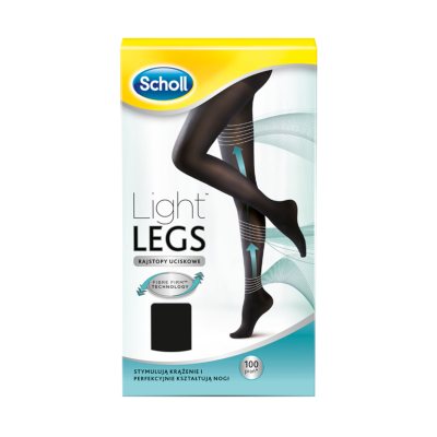 Scholl kompresinės pėdkelnės Light Legs 60 DEN, XL dydis