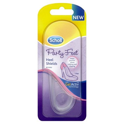 SCHOLL PARTY FEET, gelio įdėkliukai kulnams, 1 pora