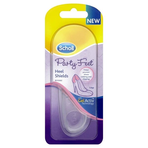 SCHOLL Party Feet Heel Shields gėlio įdėkliukai, 1 pora