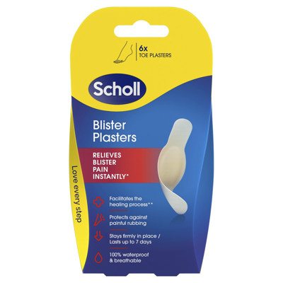 SCHOLL, pleistrai pirštų pūslelėms, 6 vnt