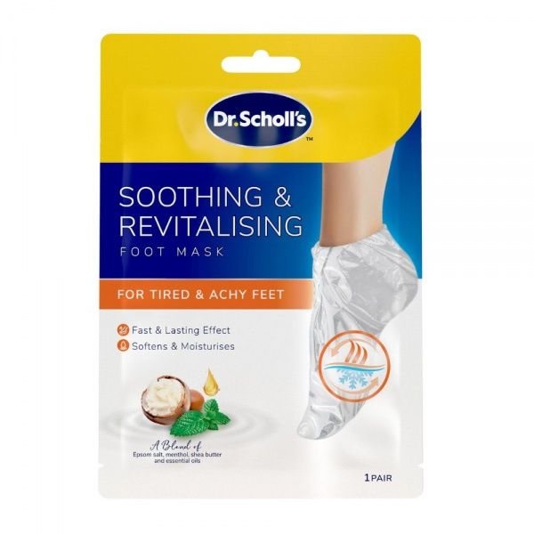 SCHOLL raminamoji pėdų kaukė SOOTHING & REVITALISING, 1 vnt