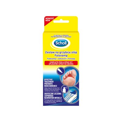Scholl rinkinys nuo pėdų odos grybelio N1