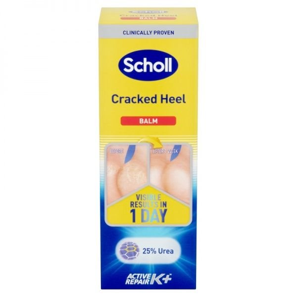 SCHOLL suskilinėjusių kulnų balzamas, 60 ml