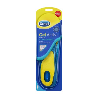 Scholl vidpadžiai GelActiv Everyday kasdienei vyriškai avalynei N1