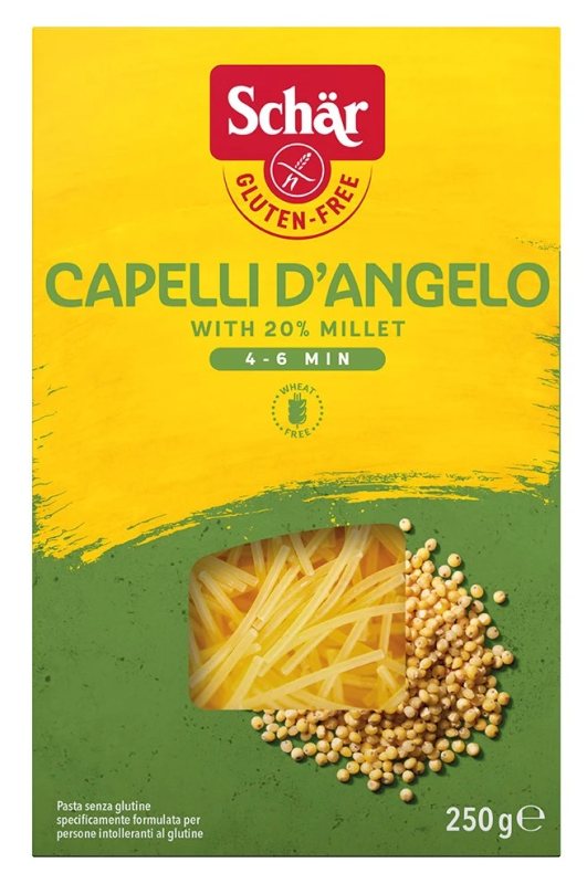 Schär CAPELLI D‘ANGELO - makaronai be glitimo, 250 g