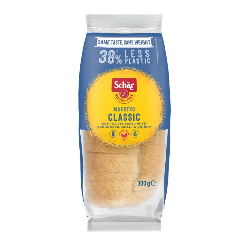 Schär MAESTRO CLASSIC – raikyta duona be glitimo, 300 g