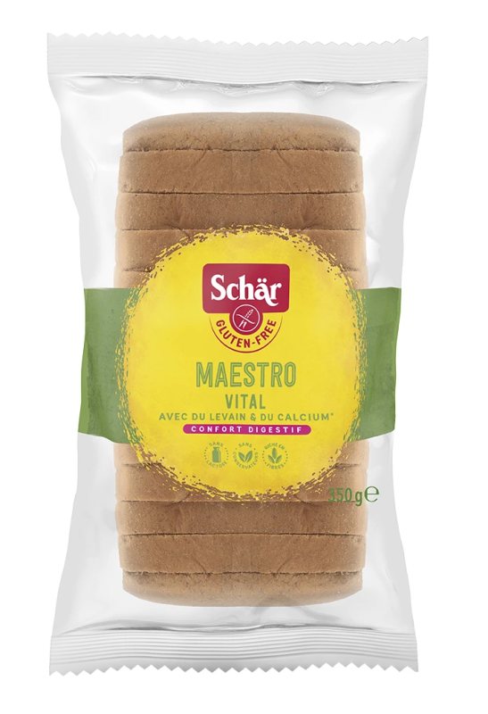 Schär MAESTRO VITAL – raikyta duona be glitimo, 350 g