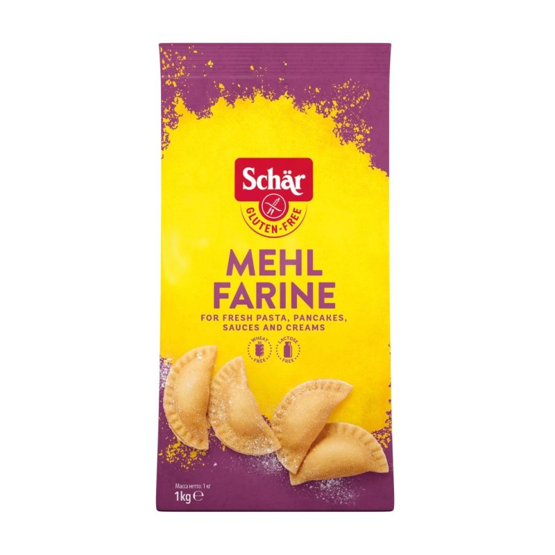 Schär MEHL FARINE - miltai be glitimo, mišinys blynams, 1 kg