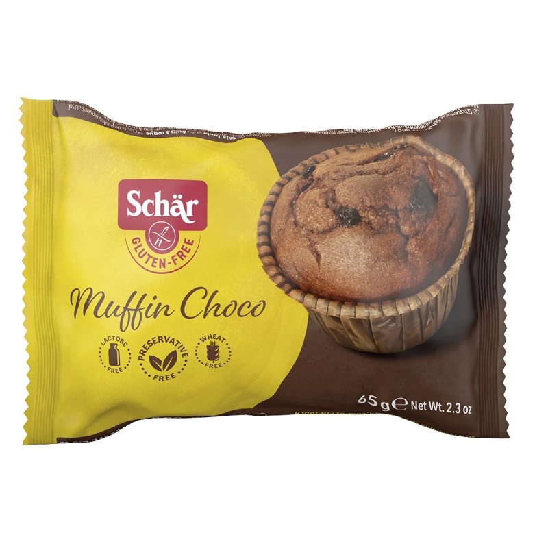 Schär MUFFIN CHOCO - šokoladinis keksiukas be glitimo, 65 g