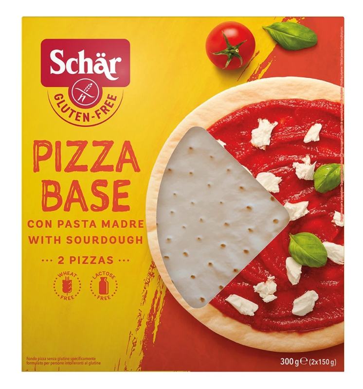 Schär PIZZA BASE – picos pagrindas be glitimo, 2 vnt