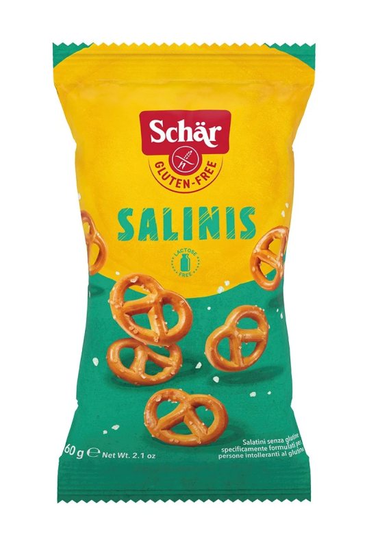 Schär SALINIS – sūrūs riestainiukai be glitimo, 60 g
