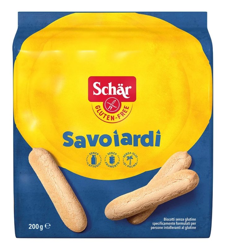 Schär SAVOIARDI - sausainiai be glitimo, 200 g