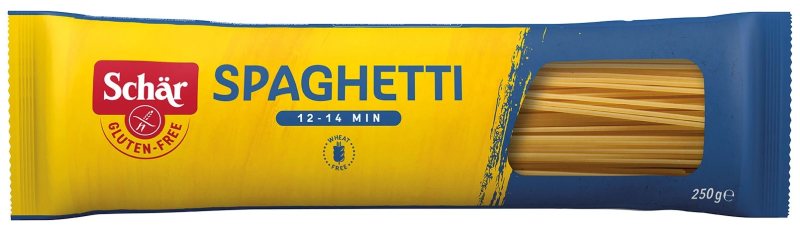 Schär SPAGHETTI - makaronai be glitimo, 250 g