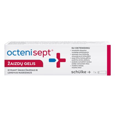 SCHULKE OCTENISEPT, gelis žaizdoms, 20 ml