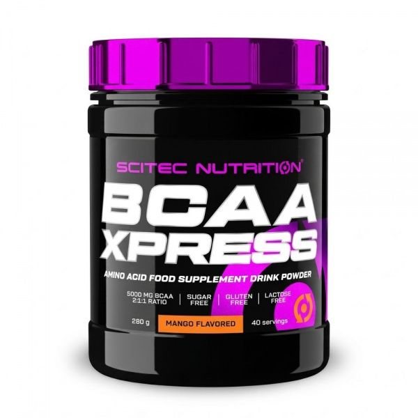 SCITEC maisto papildas BCAA XPRESS, mangų skonio, 280 g