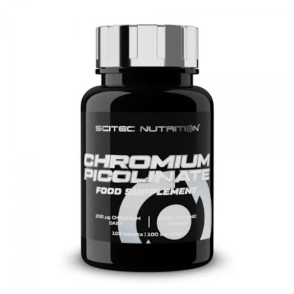 SCITEC maisto papildas CHROMIUM PICOLINATE, 100 tab.