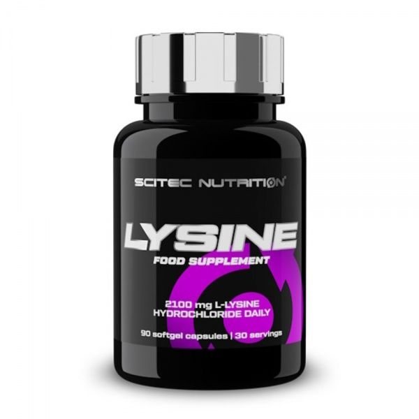 SCITEC maisto papildas LYSINE, 90 kaps.